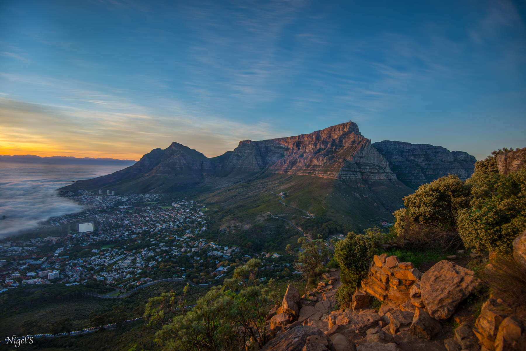 Lion’s Head Loop Sunset views